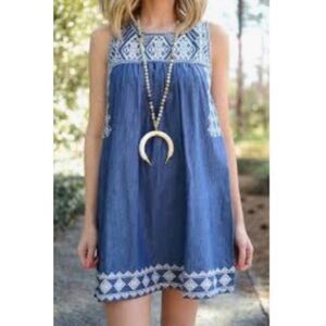 Blu Pepper Sleeves Dress/Tunic Size Small NWOT